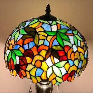 Stained Glass Tiffany Style Lamp